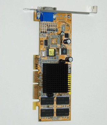 CP14 - ASUS V7100 GeForce2 MX AGP 32MB SDRAM VGA Video Card GPU