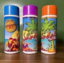 Vtg SANDALS RESORTS Shampoo Conditioner Body Lotion Aloe Vera