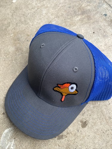 Roadrunner SnapBack Hat Blue GreyBaseball Hat - Picture 8 of 8