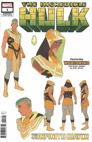 Incredible Hulk Annual #1 1:10 R. B. Silva Design Variant Marvel 2024