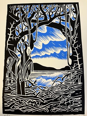 Stanley Donwood 直筆サイン シルクスクリーン Stanley Donwood 直筆サイン シルクスクリーン