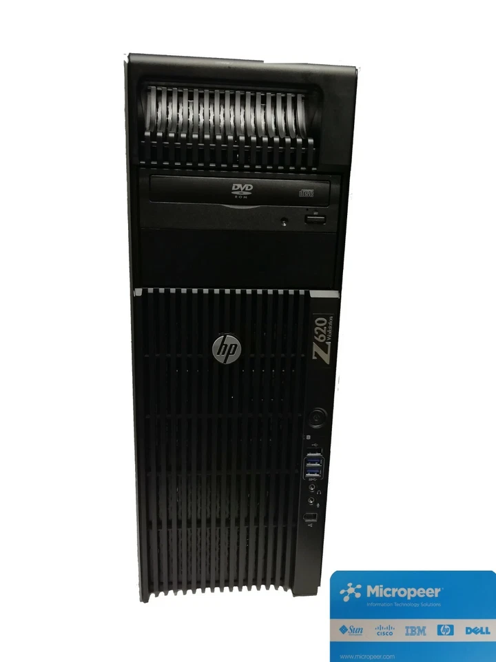 HP Z620 Workstation 2x E5-2680 64GB 256GB SSD | 1TB HDD WIN 10P |2GB QUADRO 4000 - Image 2 of 3