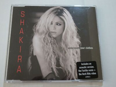 Shakira:  Underneath Your Clothes   Rare CD Single