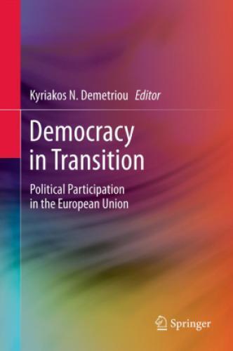 Thumbnail - Democracy In Transition Political Participation In The European Union
