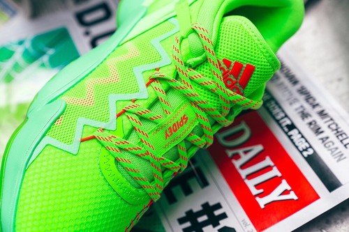 Adidas D.O.N Issue #2 SPIDEY SENSE Glory Green/ Red FU7385 Mens 7.5 | eBay