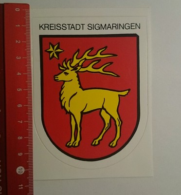 Aufkleber/Sticker: Kreisstadt Sigmaringen (210716150)