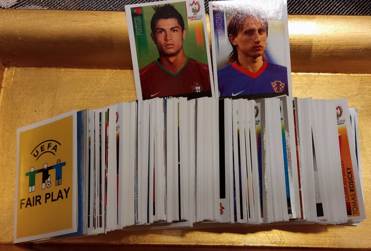 EURO2008Austria-Switzerland公認グッズ3点 2008 Panini UEFA Euro Austria-Switzerland Stickers #3 Euro