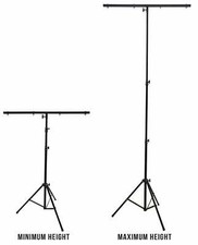 MR DJ LS-100 9 FT Pro DJ Lighting Tripod  T-Bar Portable Light Stand