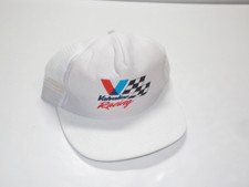 Vintage 90s Valvoline Oil Racing Snapback Trucker Hat Cap Made In USA White