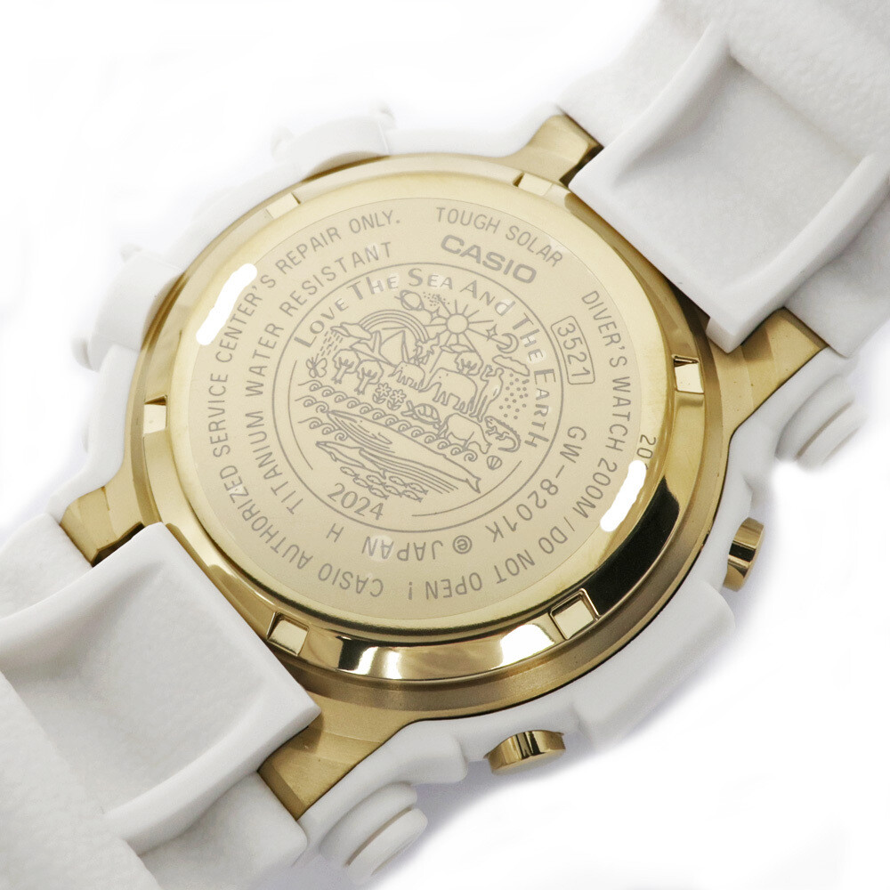 【未使用】CASIO FROGMAN イルクジ30周年GW-8201K-7JR CASIO WATCH G-SHOCK MASTER OF G - SEA FROGMAN LOVE THE SEA