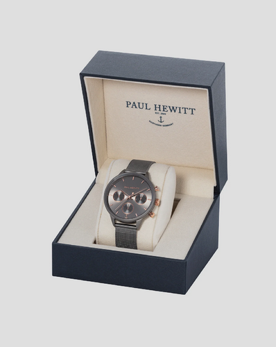 Paul Hewitt Everpulse Grey Metalic Mesh Watch, Unisex, BRAND NEW - Picture 4 of 4