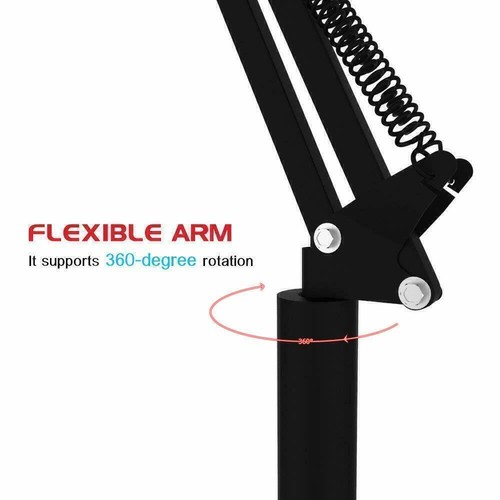 Universal 360° Adjustable Floor Stand Holder for Tablet iPad iPhone 4.5-12.9inch - Picture 2 of 19