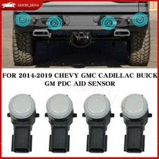 4x Bumper PDC Parking Aid Sensor 23428268 For Chevy Silverado GMC Yukon 2015-17