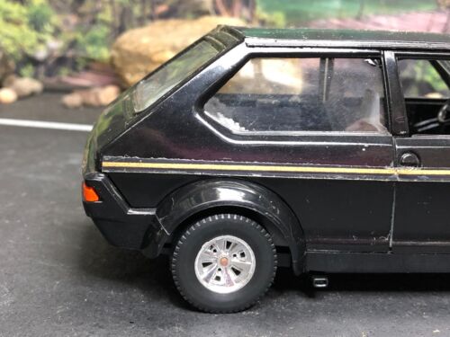 Imperfect 1:24 Diecast Bburago Italy BLACK & GOLD FIAT RITMO ABARTH No Box AS-IS - Picture 8 of 20