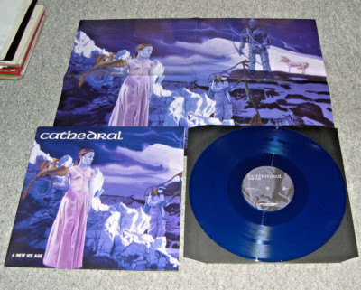 Cathedral - A New Ice Age (12'' EP, Blue, Poster, 300 Copies, Tour Only Edition!)