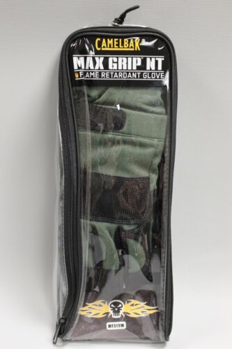 Camelbak Max Grip NT Flame Retardant Gloves, Medium, Sage Green, New - Picture 1 of 6