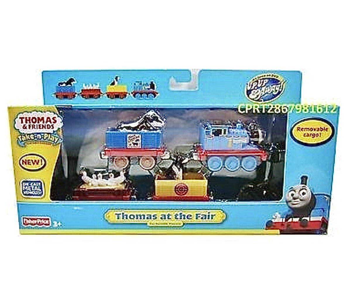Thomas & Friends Take n Play Thomas at The Fair (4 piece Set) RARE
