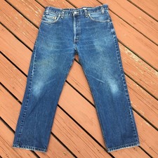 Vintage Levi's 505 Made in USA Jeans Size 36 x 30