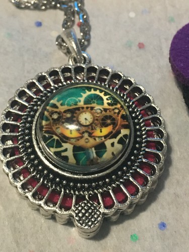 New Steampunk Art Nouveau Cosplay Gears GingerSnap Essential Oil Diffuser - Picture 68 of 107
