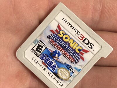 Sonic & All-Stars Racing Transformed (3DS, 2013) - TESTED, CARTRIDGE ONLY