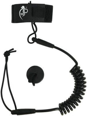 Bo-Toys Body Board Coiled PRO Wrist Leash Comfortable Lightweight Padded