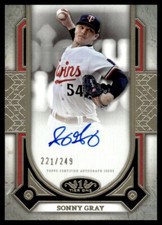 2024 Tier One Sonny Gray Auto 221/249 Minnesota Twins #PPA-SG