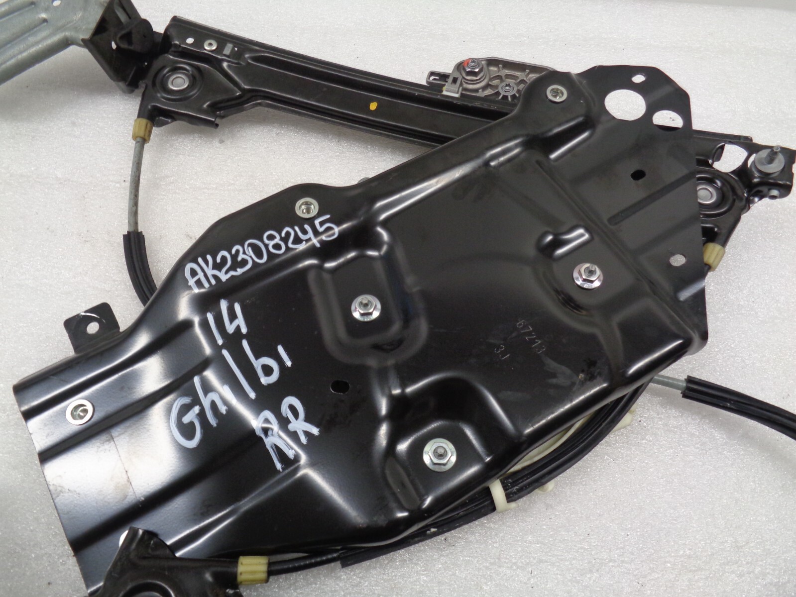 14-17 Maserati Ghibli Rear Right Passenger Window Regulator Motor OEM AK2308245