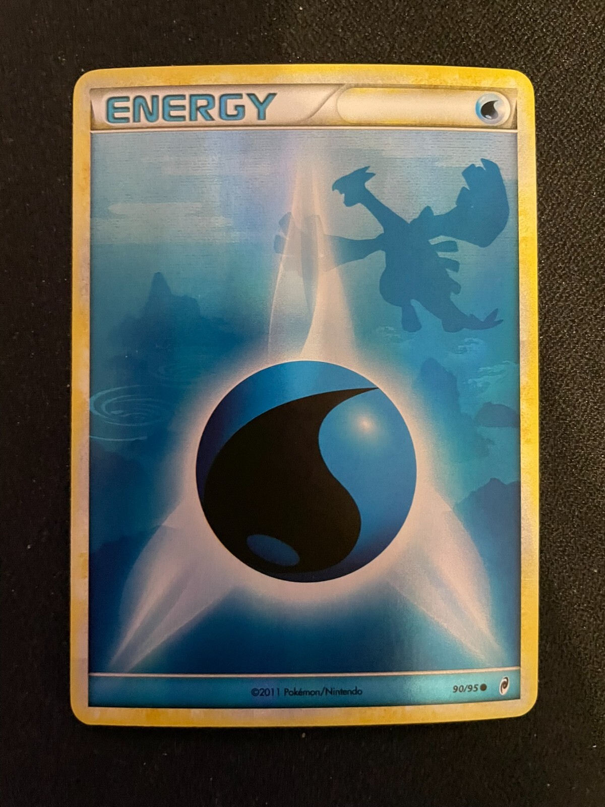 Water Energy 90/95 Call of Legends Holo Pokemon Card - NM