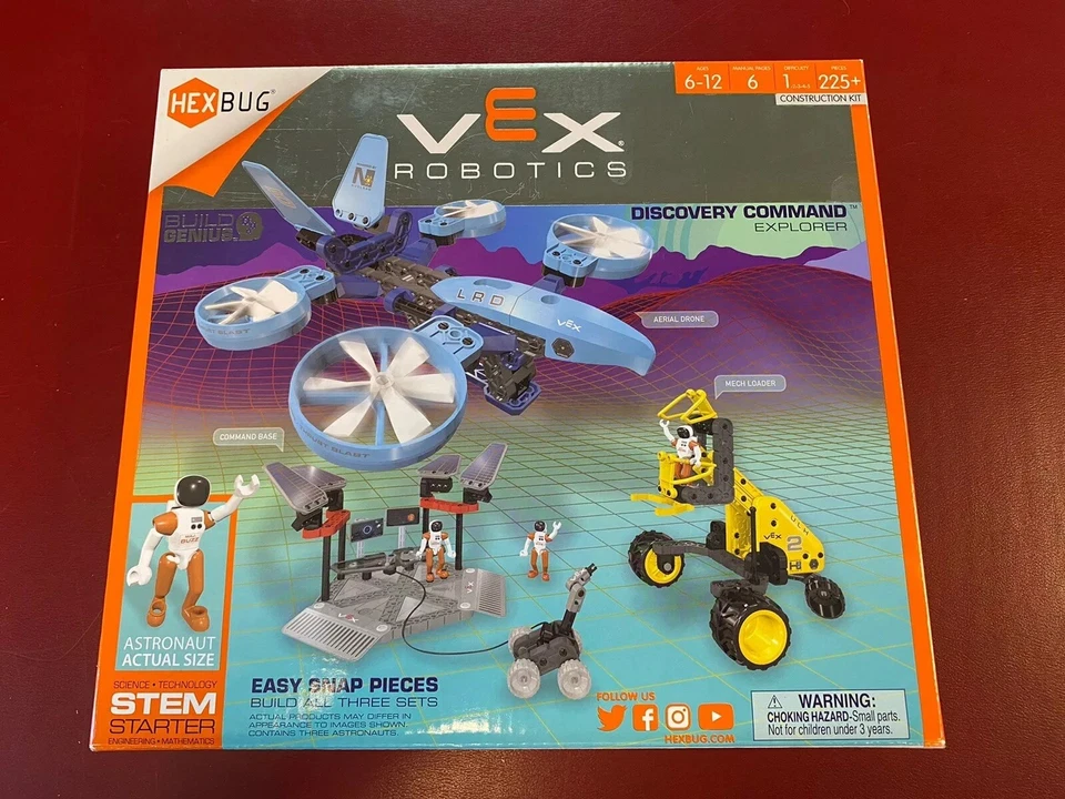 VEX Robotics 3 New In Box Zip Flyer Discovery Command Rescus Division Explorer - Image 2 of 4