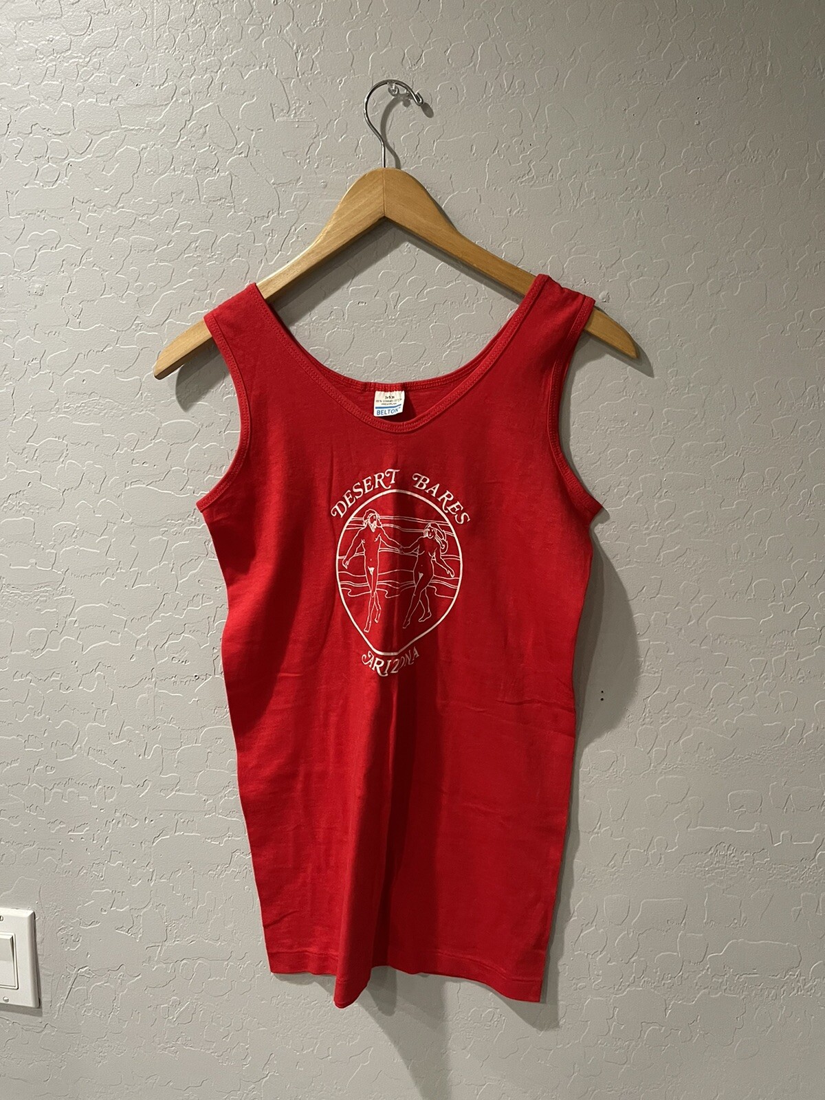 Vintage Desert Bares Arizona “Nude” Funny Tank Top Sm… - Gem