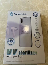 Pure Mobile UV Sterilizer With Suction For Phone Kills 99% of Viruses & Bacteria
