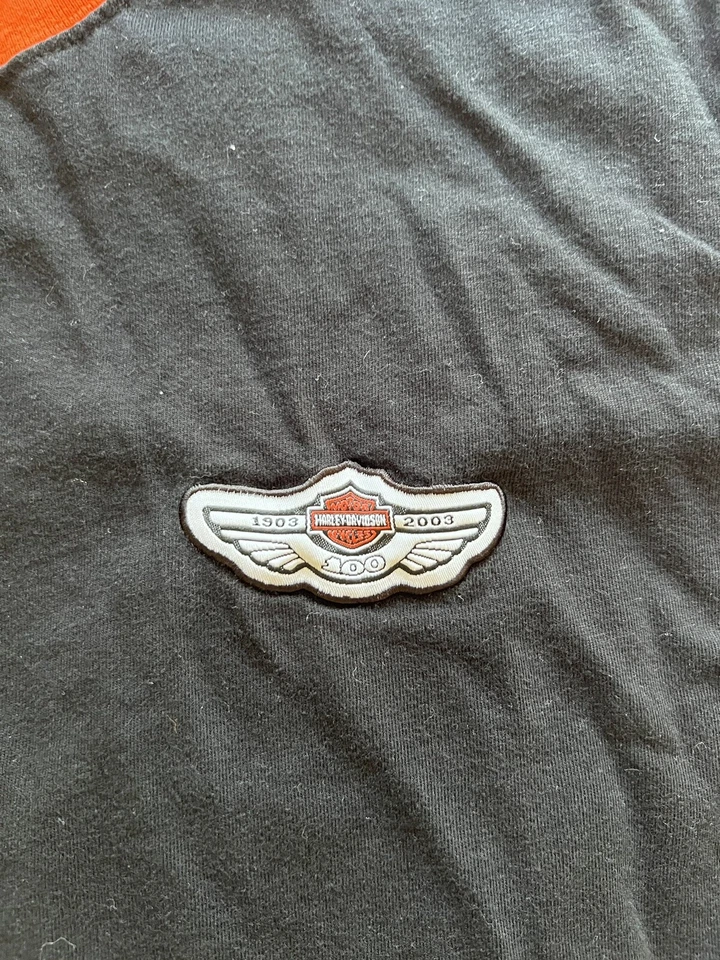 Camiseta Harley Davidson 2002 De Colección Hecha en EE. UU. Pesada Talla XL 100 Aniversario Foto 3 de 4