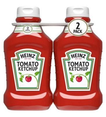 Heinz Tomato Ketchup, 2 ct Pack, 50.5 oz Bottles