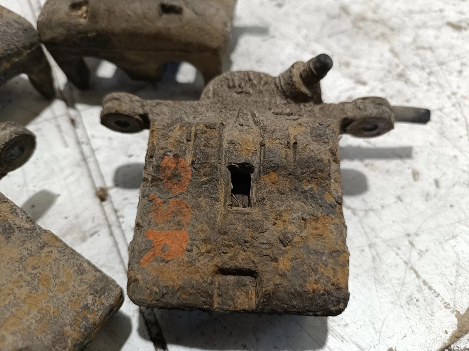 Par de pinzas de freno delanteras traseras izquierda Subaru Forester N/S derecha O/S 2011 MK3 SH OEM Foto 3 de 4