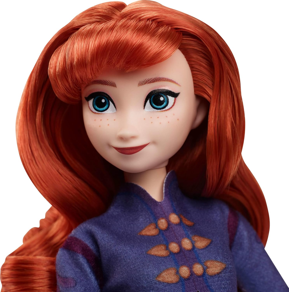 Disney Frozen Winter Festival Anna Fashion Doll & Accessories Removeable Dress eBay