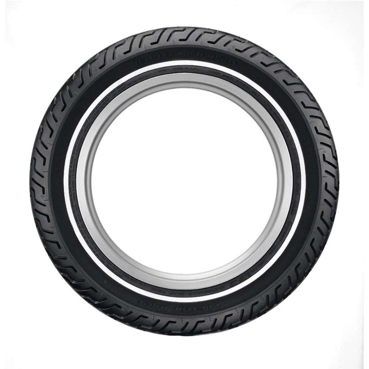 Dunlop D402 MT90B16 Rear Slim White Wall Motorcycle Tire Whitewall