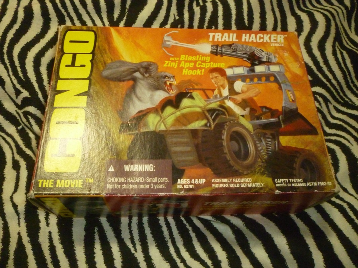映画 CONGO-NET TRAP VEHICLE 入手困難レア!! Congo The Movie Trail Hacker Vehicle - Used Missing One Part | eBay