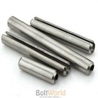 M8 / 8mm STAlNLESS STELL SLOTTED SPRING TENSION PINS SELLOCK ROLL PINS DIN 1481