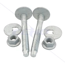 2X Lower Rear Suspension Toe Alignment Eccentric Bolt Nut Kit Fits For VW AUDI