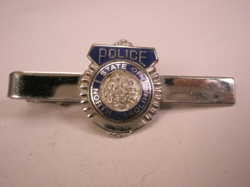 STATE SEAL OF SOUTH CAROLINA SILVER TONE TIE TACK BAR With Green 