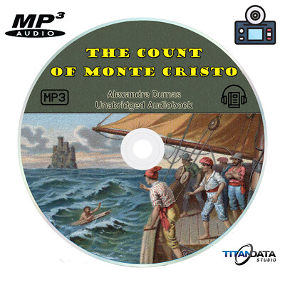 The Count Of Monte Cristo (Unabridged)-Alexandre Dumas CD-MP3 English Audiobook