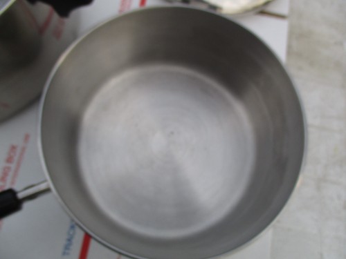 2 Vintage Revere Ware Töpfe 6 Quart SUPPENTOPF EDELSTAHLBODEN USA/2QT. INDONESIEN - Bild 5 von 20