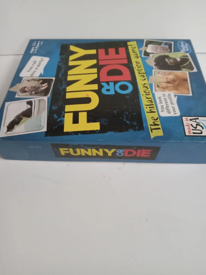 Hasbro Funny Or Die The Hilarious Caption Game Age 13+ 3-6 Players 100% Complete - Image 2 of 4