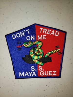 K0961 US Navy Vietnam Dont Tread On Me SS Maya Guez L1A
