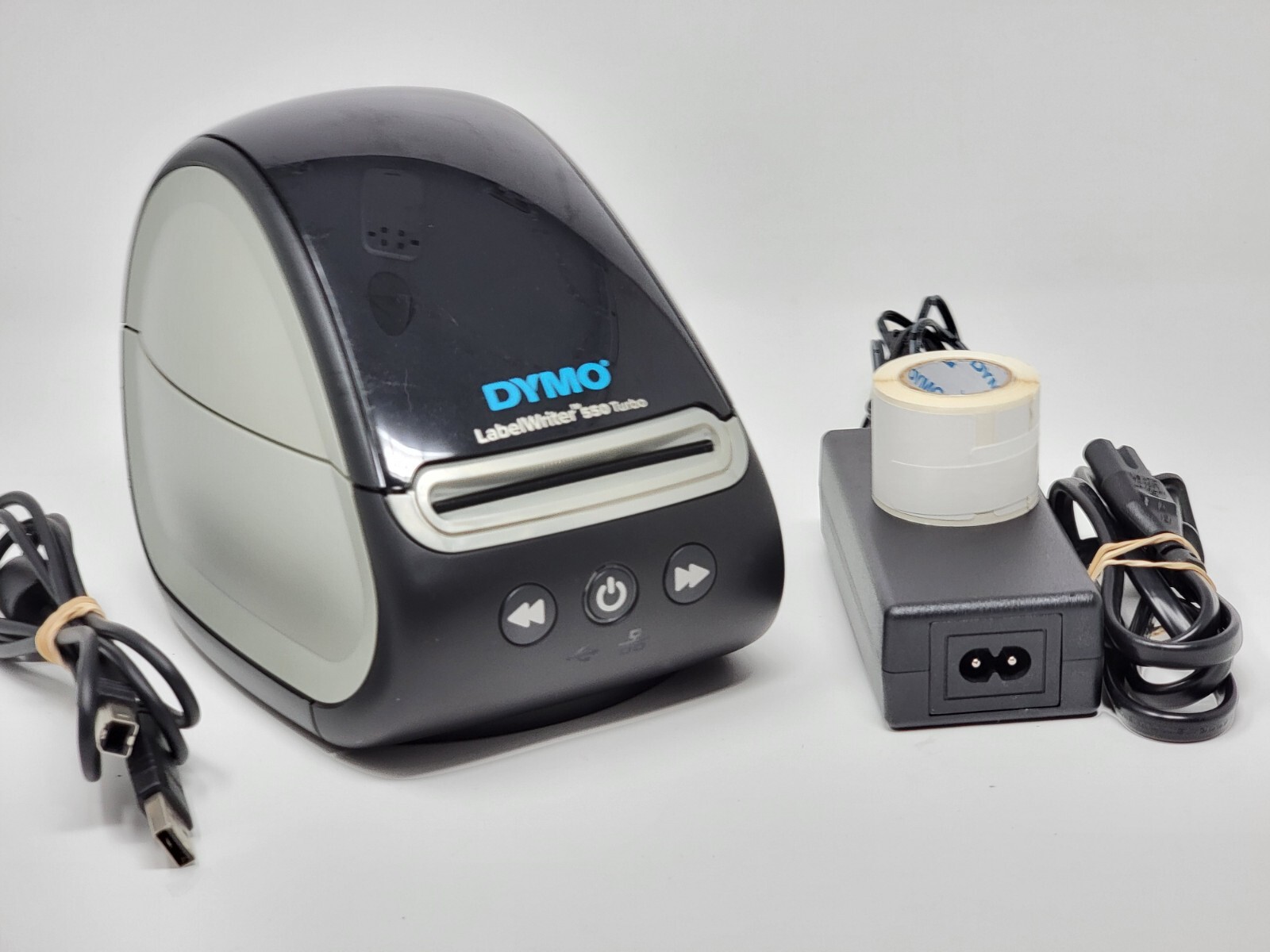 Dymo LabelWriter 550 Turbo Label Printer W/ Power Cord + USB + Small Roll |  eBay