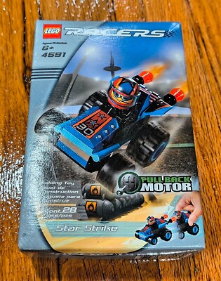 LEGO Racers 4591 Star Strike 2002 Pull Back Motor New In Box
