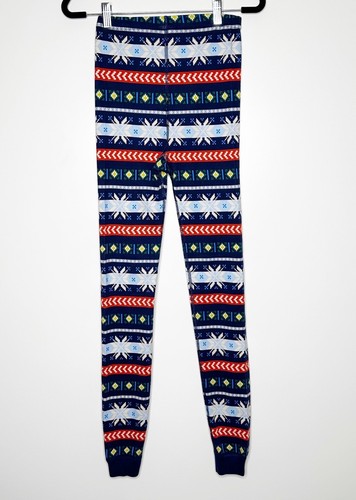 Hanna Andersson Kids Unisex Holiday Print Long John Pajama Set Multi Size 14 - Picture 7 of 8