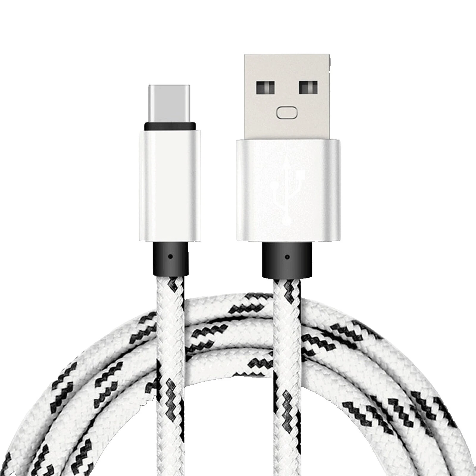 Cables de Sincronización de Datos y Carga Blanco para Amazon