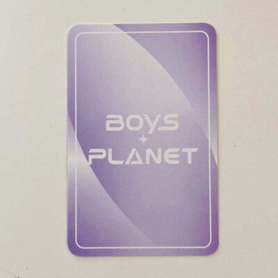 BOYSPLANET PARK GUN WOOK FINAL CGV Official Photo Card Boys Planet