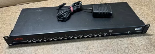 Roline KVM IP Switch, 1 User - 16 PCs, USB and PS/2 (14.01.3377)